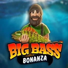 Big Bass Bonanza online game logo by Pragmatic Play on buumi-fi.com