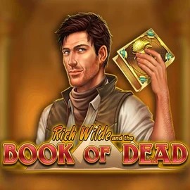 Book of Dead slot visual from Play'n GO available on buumi-fi.com